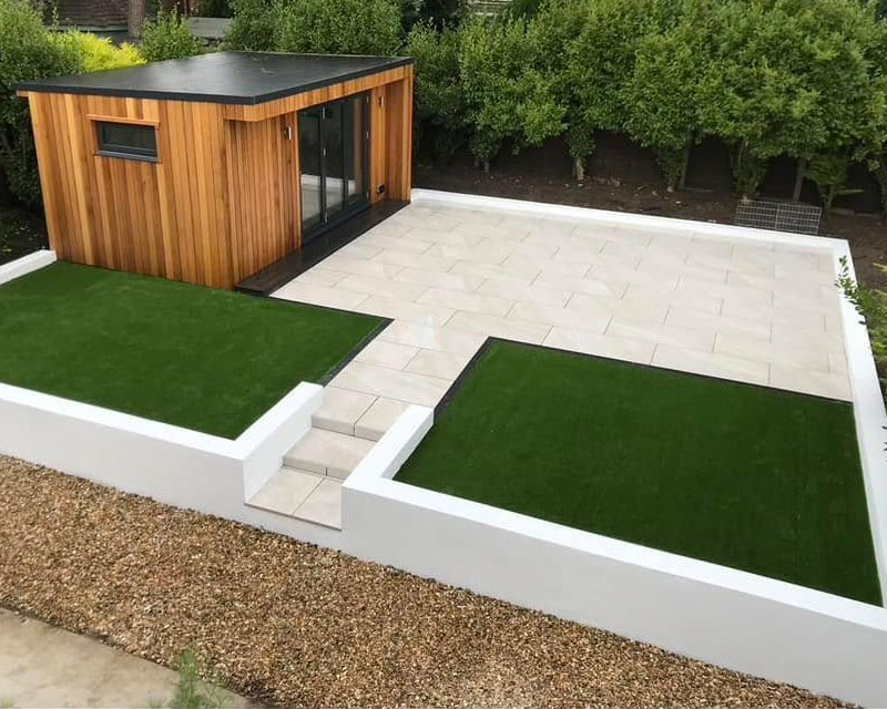 professional artificial grass fleet